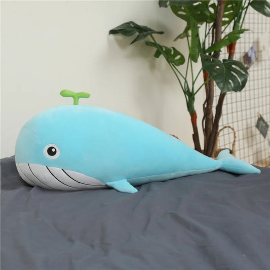 Peluche Baleine Geante Kawaii