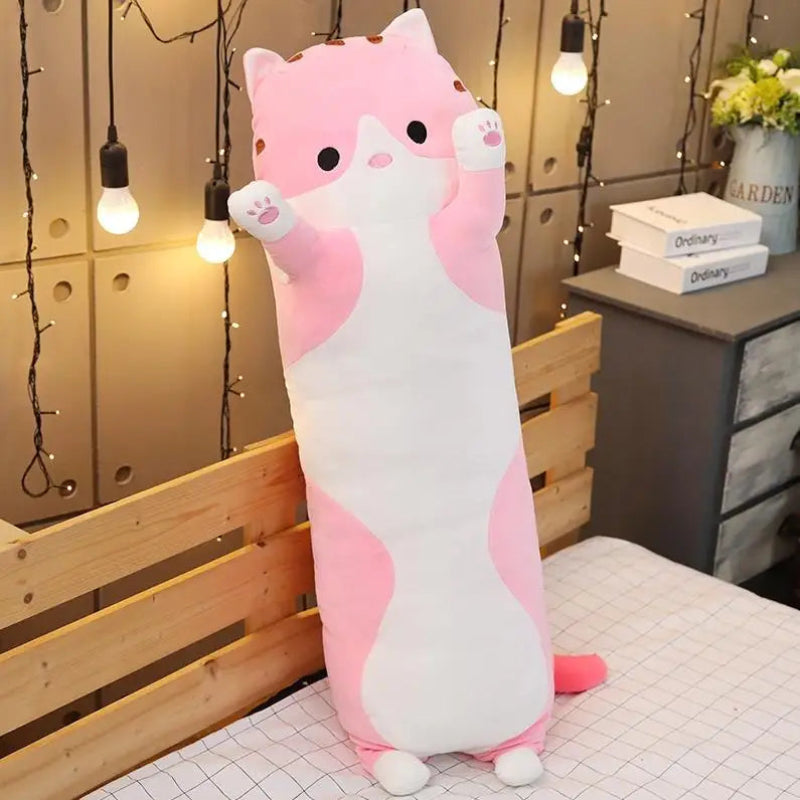 Peluche Doux Oreiller de Couchage Long Kawaii