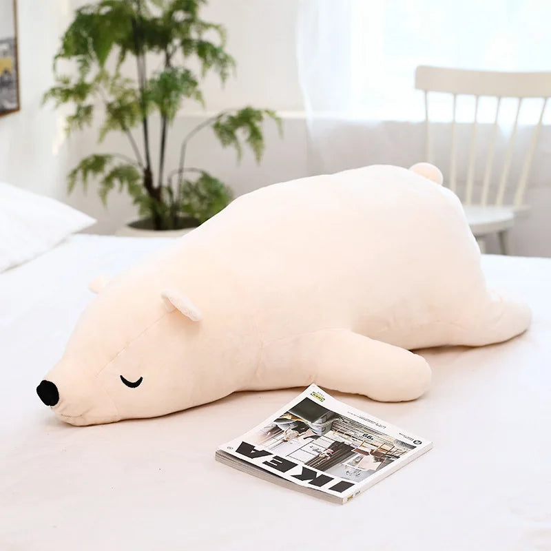 Peluche Ours Polaire Habillée Kawaii