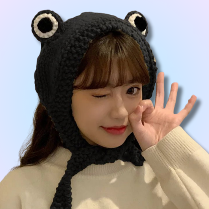 Bonnet Kawaii Grenouille