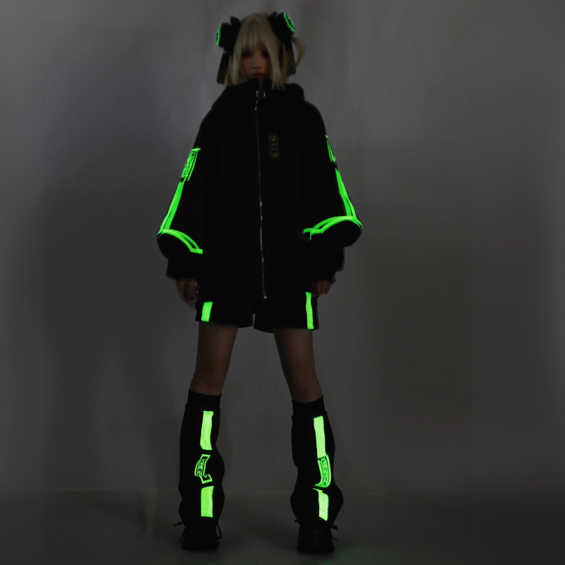 Tenue assortie Kawaii Gothique Y2K