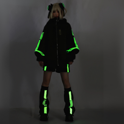 Tenue assortie Kawaii Gothique Y2K