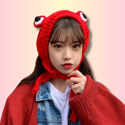 Bonnet Kawaii Grenouille