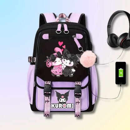 Kuromi High School Backpack 