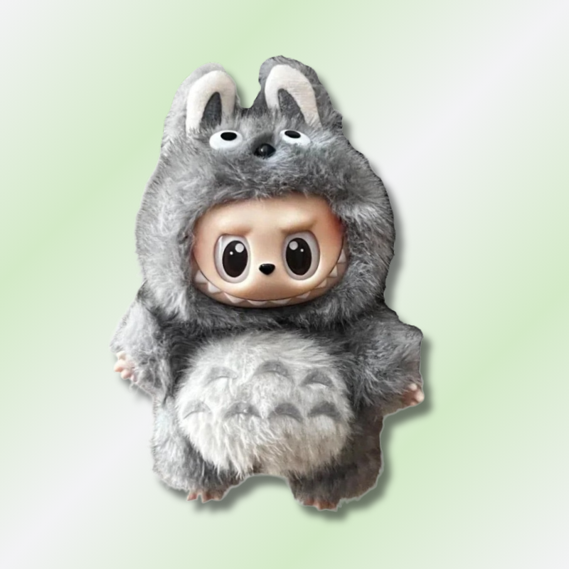 Totoro Style Labubu Outfit