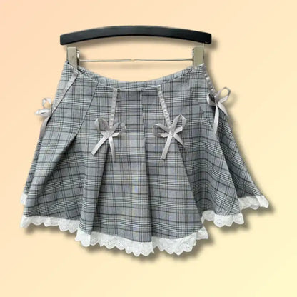 Romantic Lace Mini Skirt
