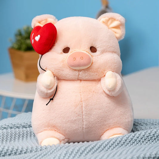 Kawaii Pink Pig Plushie