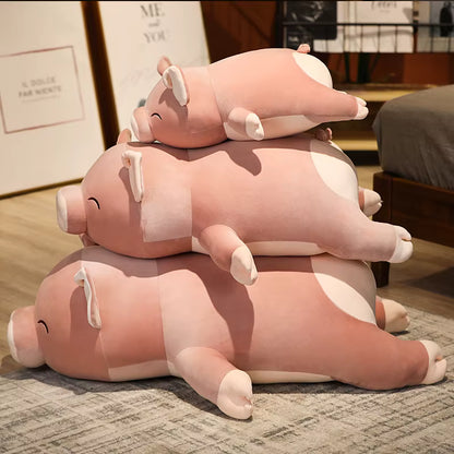 Peluche Coussin Kawaii Cochon