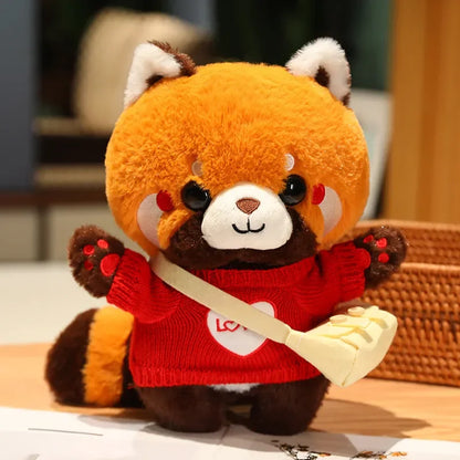 Cute Cosplay Raccoon Plush
