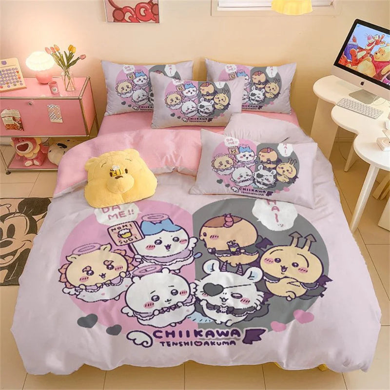Kawaii Chiikawa Bedding Set