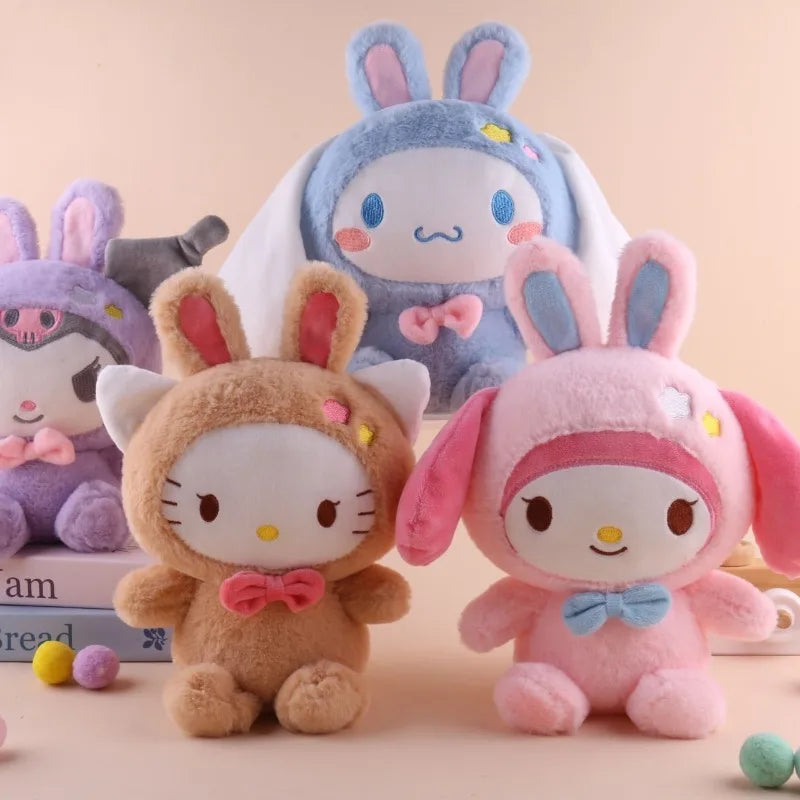 Peluche Kawaii Hello Kitty Kuromi Melody Cinnamoroll