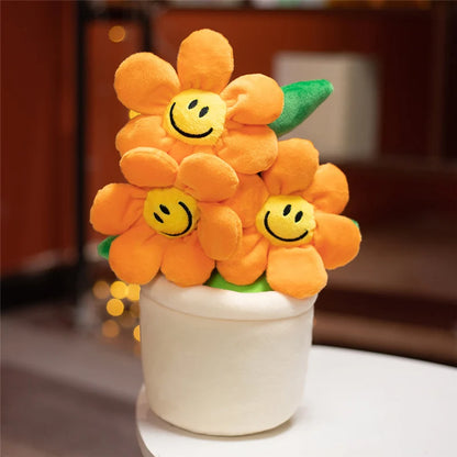 Tournesol Visage Souriant Plantes en Peluche