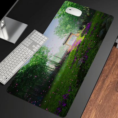 Summer Landscape Art Gaming Mouse Pad