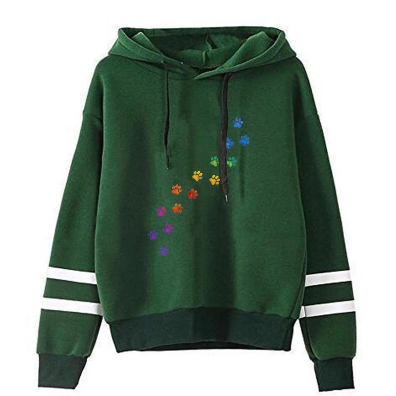 Sweat Kawaii pattes de chat