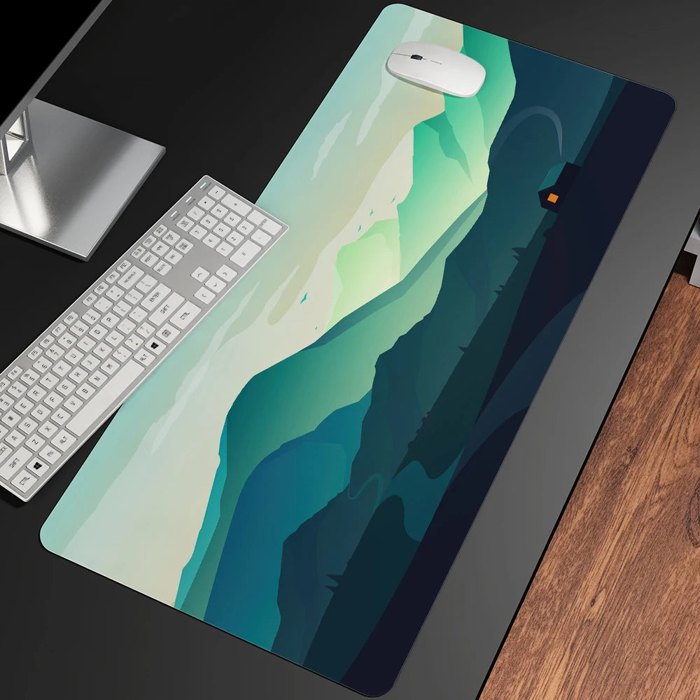 Summer Landscape Art Gaming Mouse Pad