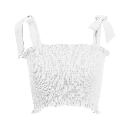 Kawaii White Cropped Tee