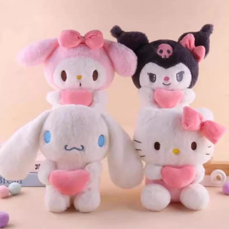 Jouet en Peluche Hello Kitty Kuromi Melody Cinnamoroll