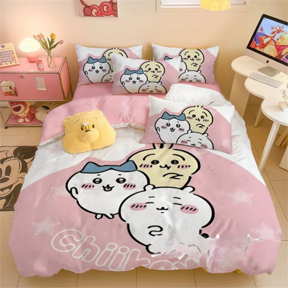Kawaii Chiikawa Bedding Set
