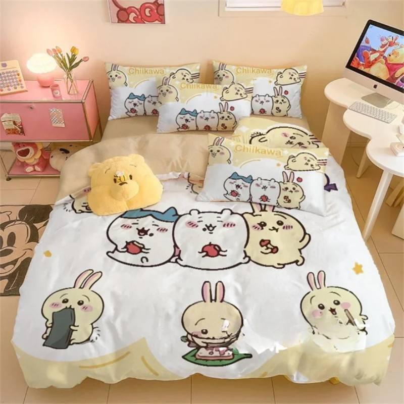 Kawaii Chiikawa Bedding Set