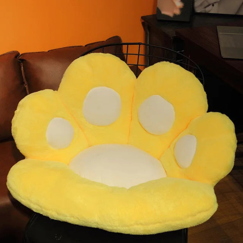 Kawaii Cat Paw Shaped Pillow Seat Cushion