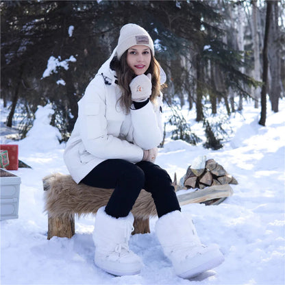 Bottes de Neige Kawaii pour Femmes