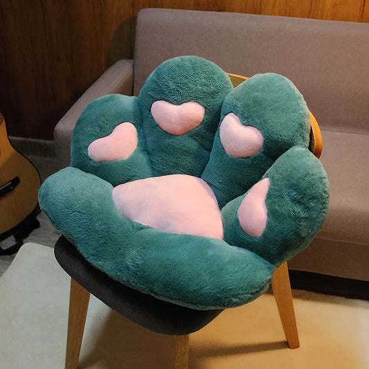 Kawaii Cat Paw Shaped Pillow Seat Cushion