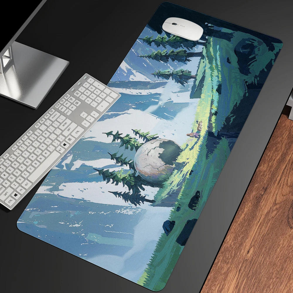Summer Landscape Art Gaming Mouse Pad