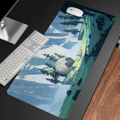 Summer Landscape Art Gaming Mouse Pad