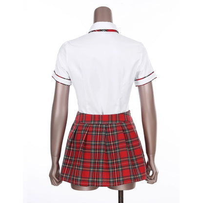 Uniforme Japonais Kawai à Carreau