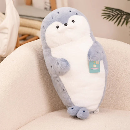 Kawaii Fluffy Seal Plush