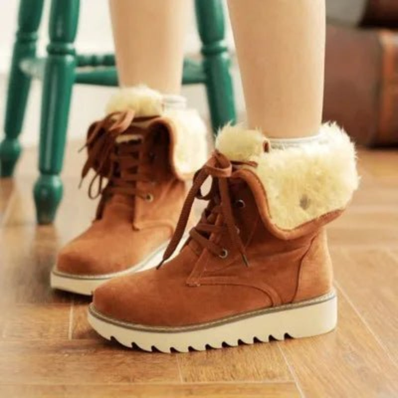 Bottes Fourrures Kawaii