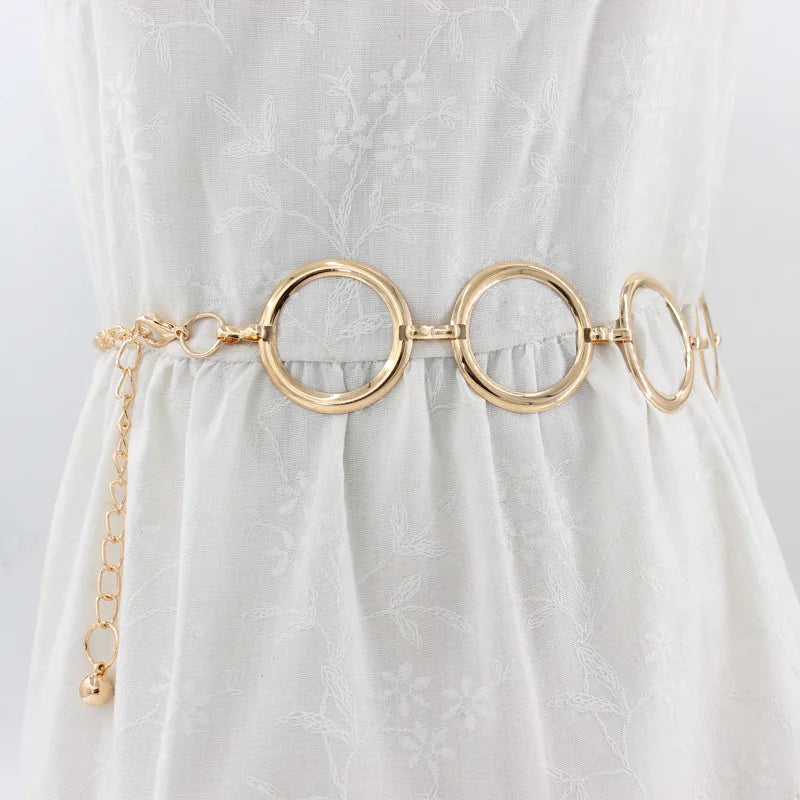 Ceinture Chaîne Doré pour Femmes