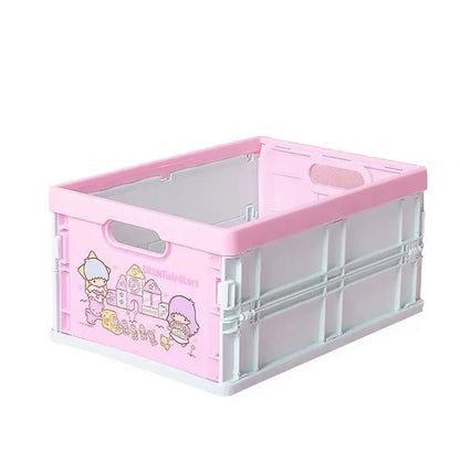 Kawaii Pastel Storage Basket