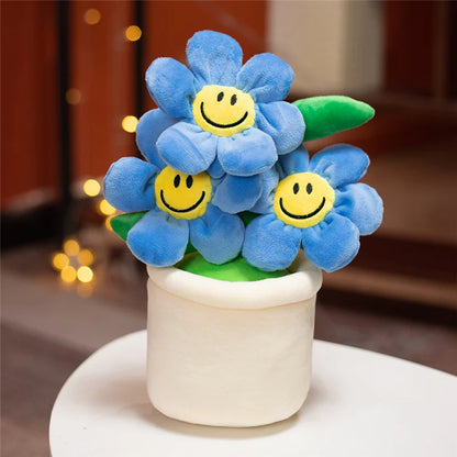 Tournesol Visage Souriant Plantes en Peluche