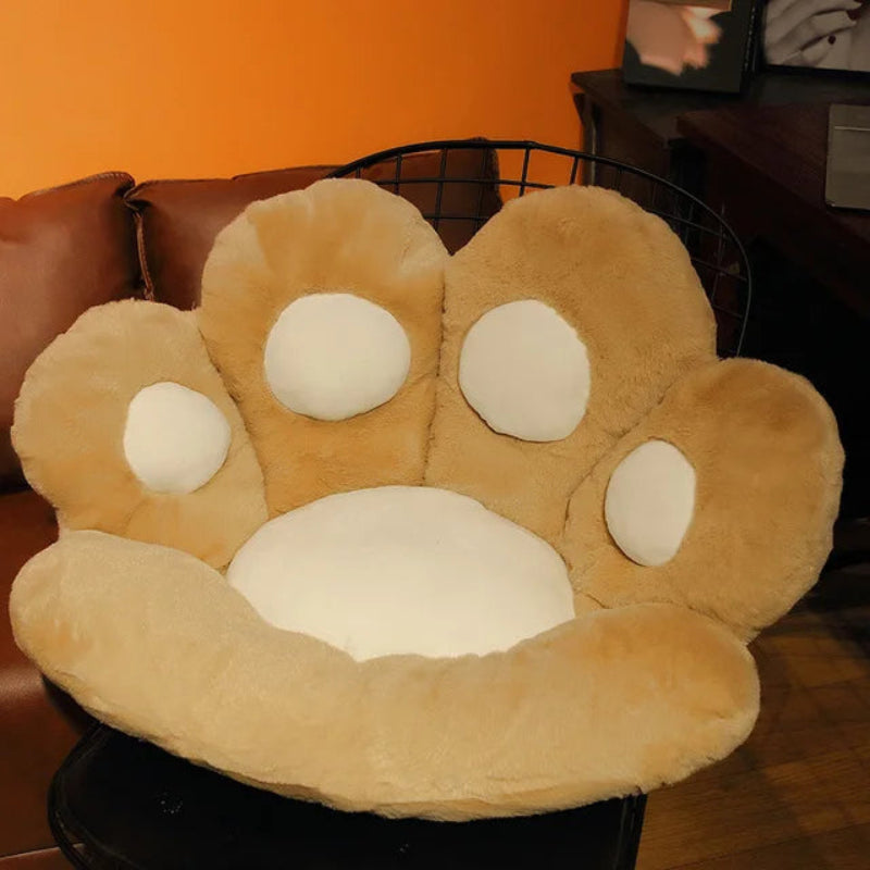 Kawaii Cat Paw Shaped Pillow Seat Cushion