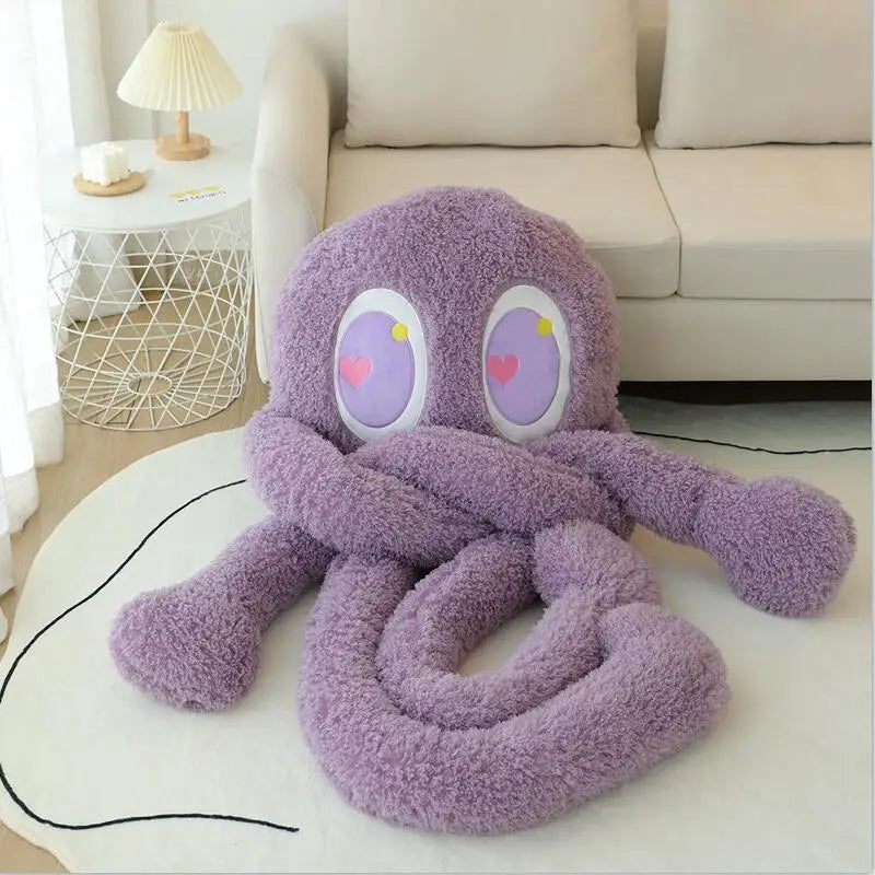 Fuzzy Extra Soft Octopus Stuffed Plush