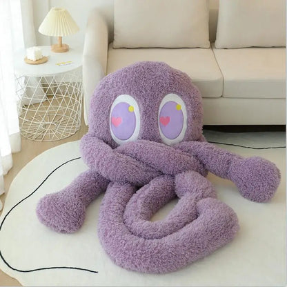 Fuzzy Extra Soft Octopus Stuffed Plush