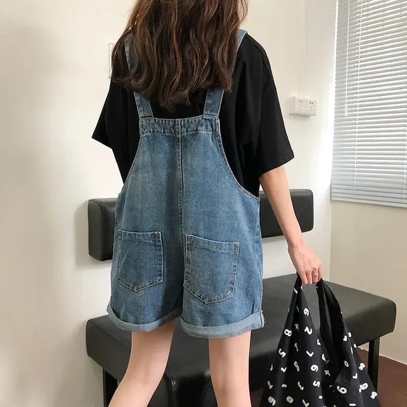 Streetwear Short Overalls