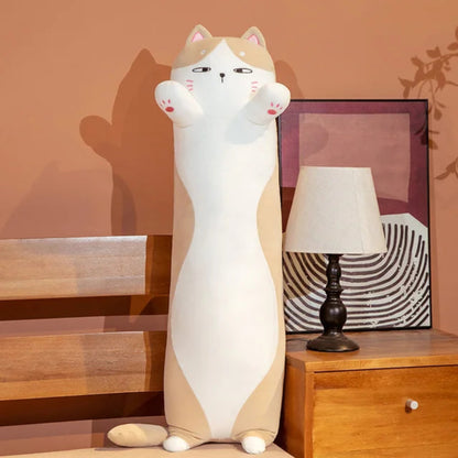 Peluche Coussin Long Oreiller