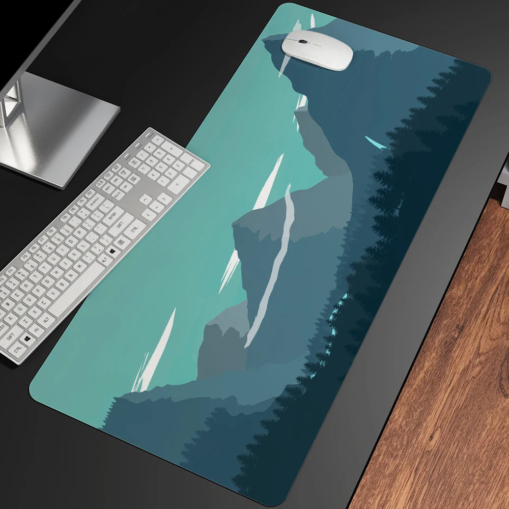 Summer Landscape Art Gaming Mouse Pad