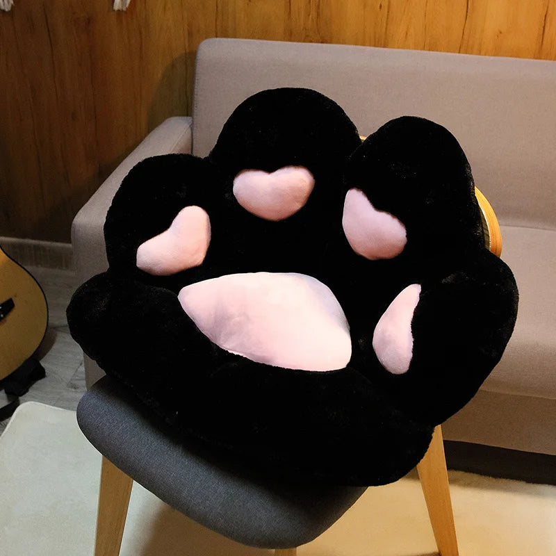 Kawaii Cat Paw Shaped Pillow Seat Cushion