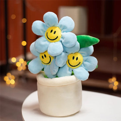 Tournesol Visage Souriant Plantes en Peluche