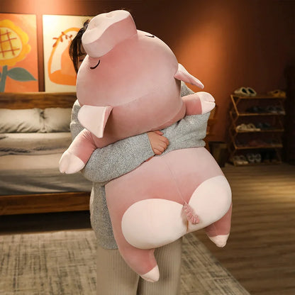 Peluche Coussin Kawaii Cochon