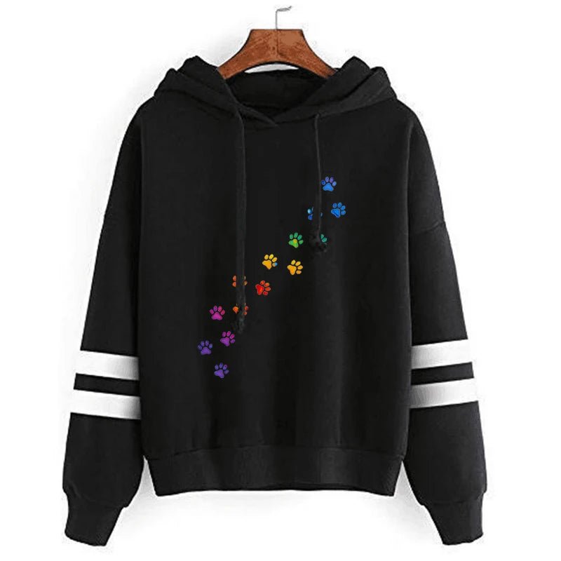 Sweat Kawaii pattes de chat