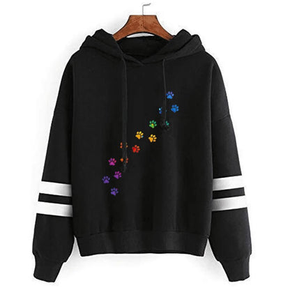 Sweat Kawaii pattes de chat