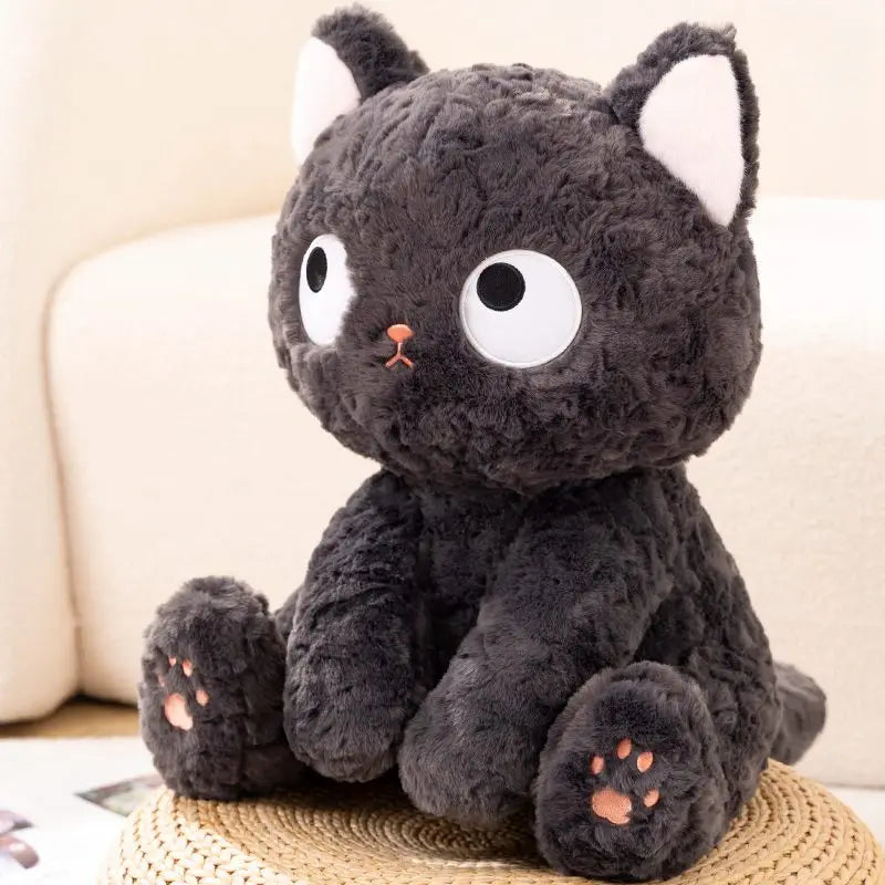 Peluche Chat Noir Kawaii