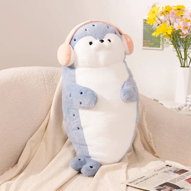 Kawaii Fluffy Seal Plush