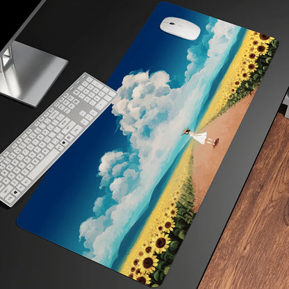 Summer Landscape Art Gaming Mouse Pad