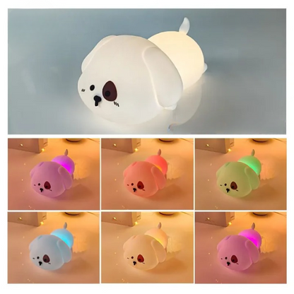 Veilleuse en Silicone Kawaii Puppy