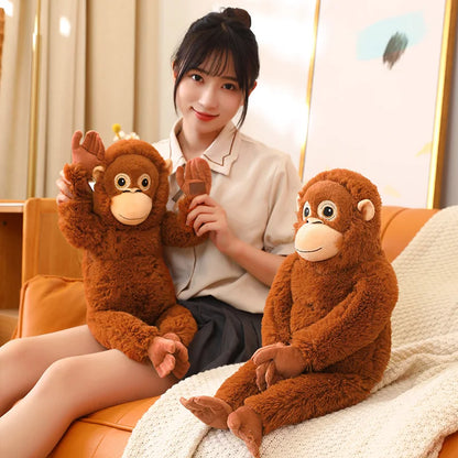 Punch Orangutan Monkey Plush Toy